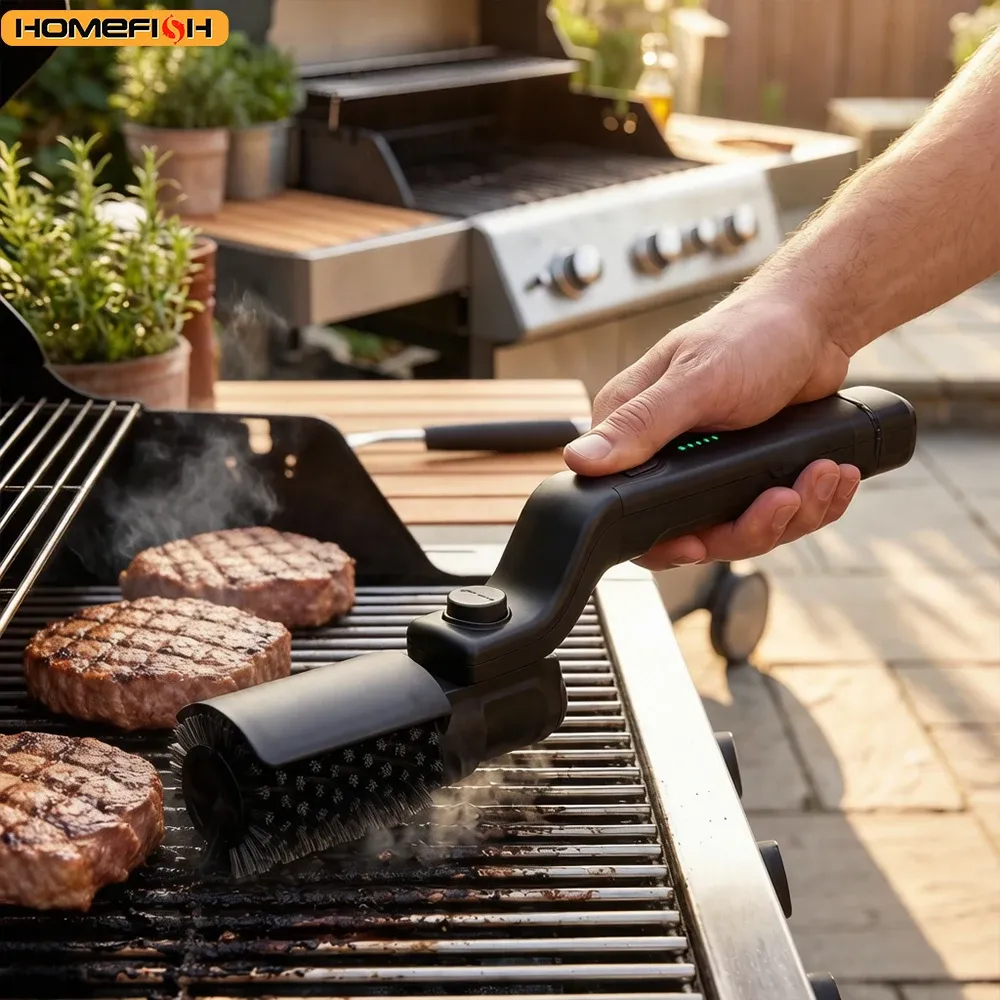 Brosse de nettoyage pour grille de barbecue 5