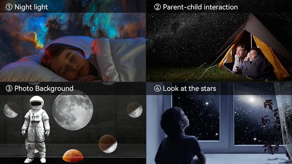 Projecteur céleste pour chambre d'enfant