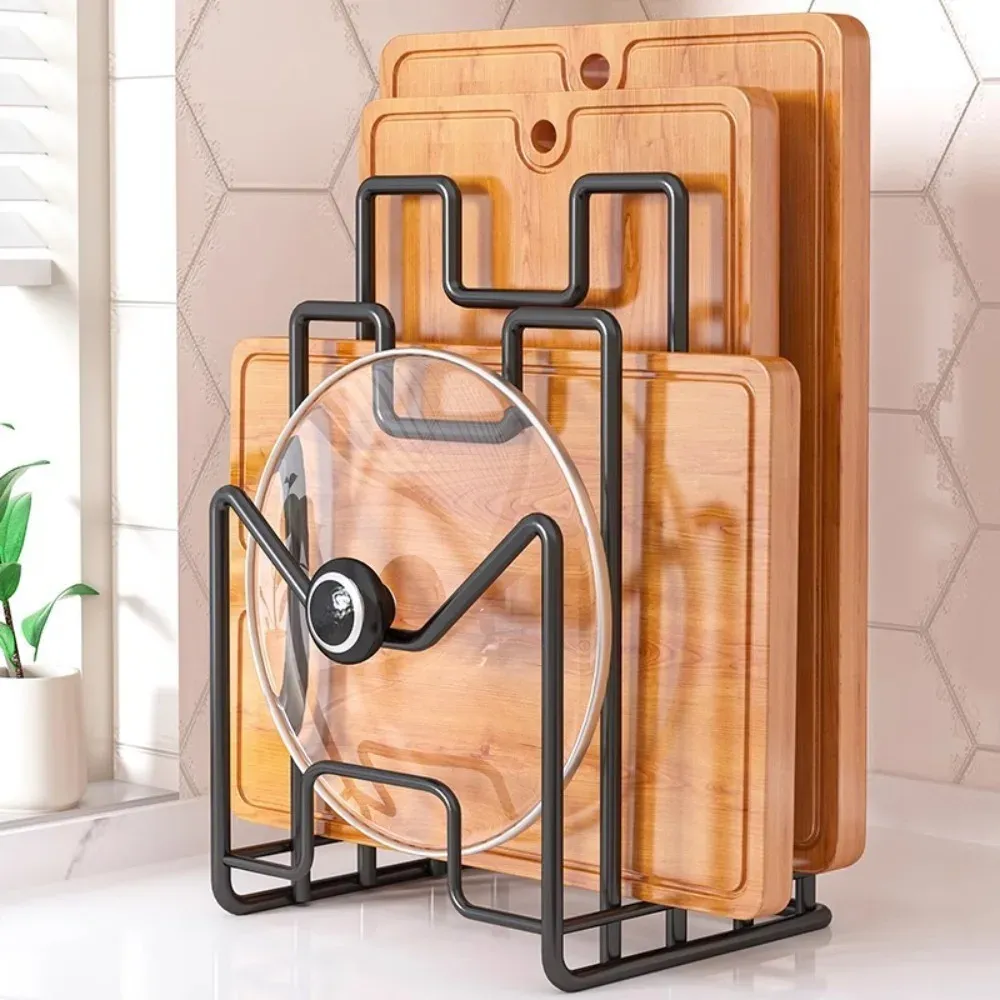 Support de rangement pour planches à découper en situation
