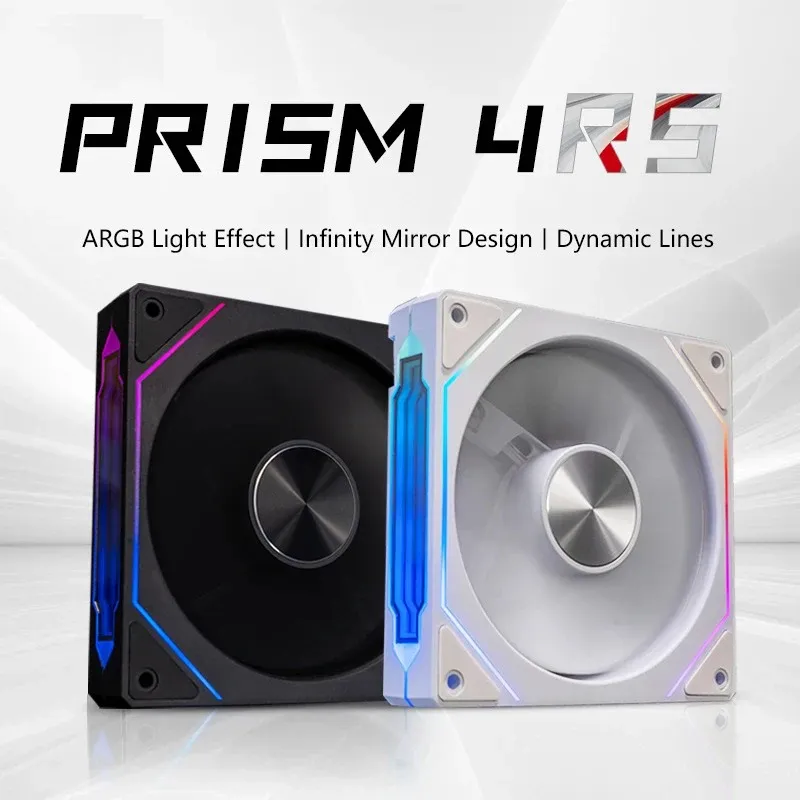 PRISM 4 RS, ventilateur de boîtier d'ordinateur ARGB vue générale