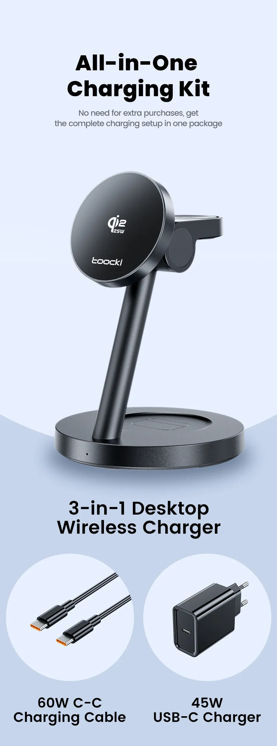 Chargeur magnétique Toocki utilisation quotidienne