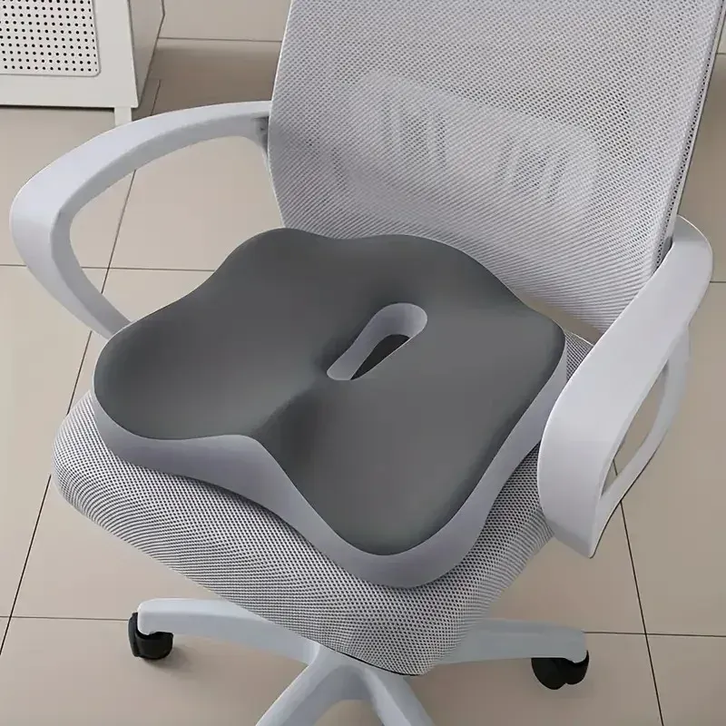 Coussin de siège ergonomique en mousse à mémoire de forme pour chaise de bureau et voiture, matériau Easyclean - Image 1