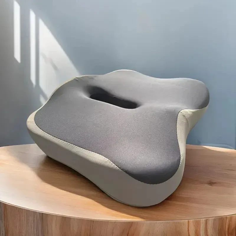 Coussin de siège ergonomique en mousse à mémoire de forme pour chaise de bureau et voiture, matériau Easyclean 3