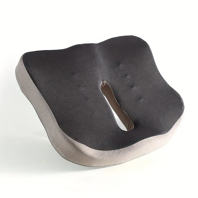 Coussin de siège ergonomique, détail du matériau