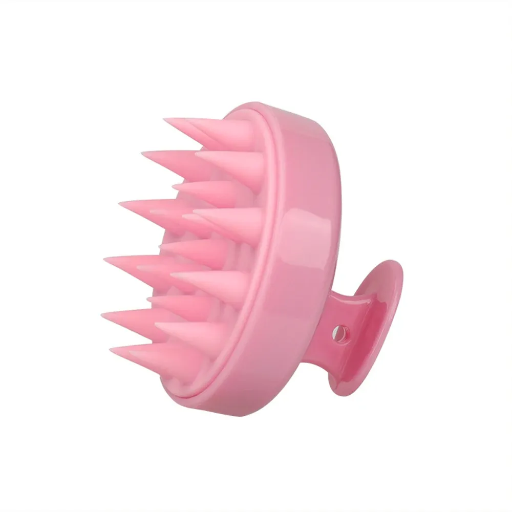 Masseur de cuir chevelu en silicone, finition