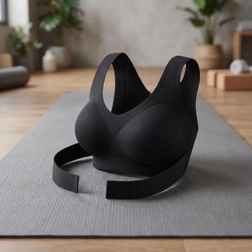 Soutien-gorge en situation de port