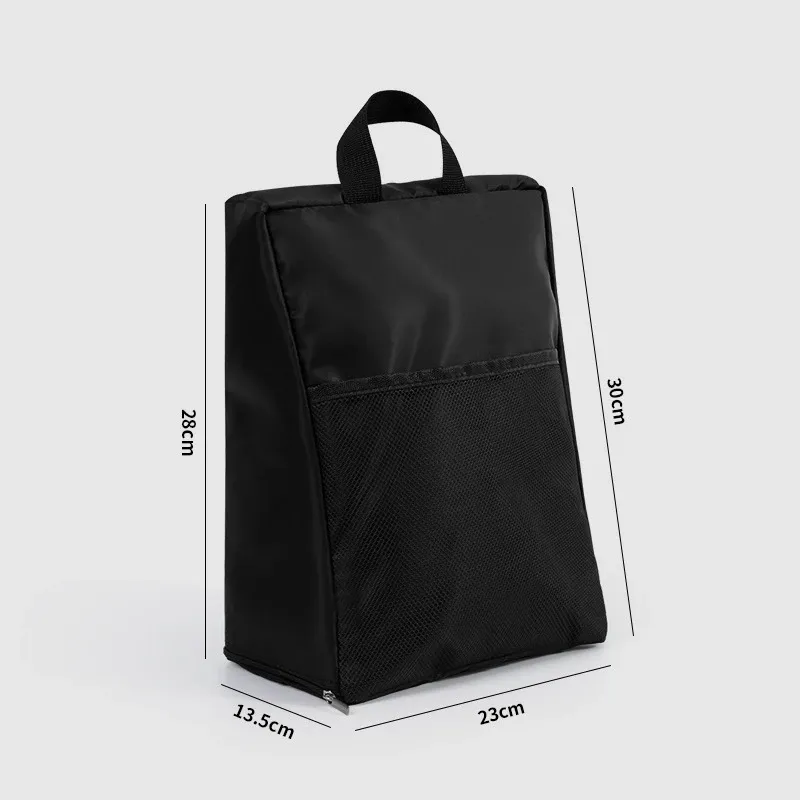 Sac de rangement portable pour chaussures et vêtements de voyage avec pochette en maille 9