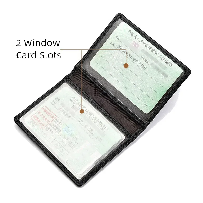 Portefeuille mince en cuir véritable, souple et compact, porte-cartes de crédit mini pour hommes, marque YUECIMIE 5