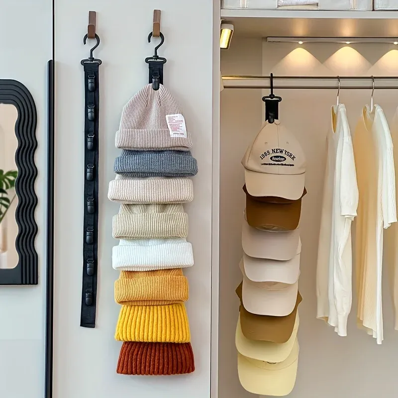 Vue d'ensemble du support pour casquettes