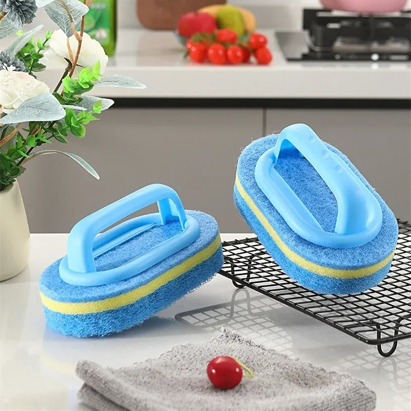 Brosse de nettoyage ménagère avec poignée, vue d'ensemble