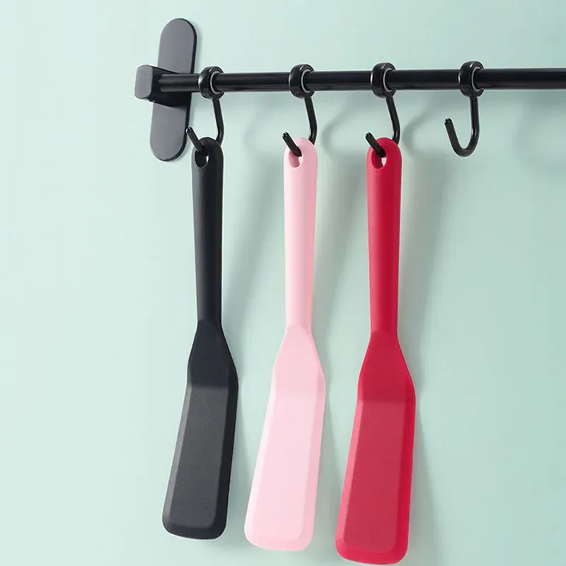 Mini spatule en silicone résistante à la chaleur, antiadhésive, pour retourner les œufs, cuire les gâteaux et griller les steaks, ustensile de cuisine 6