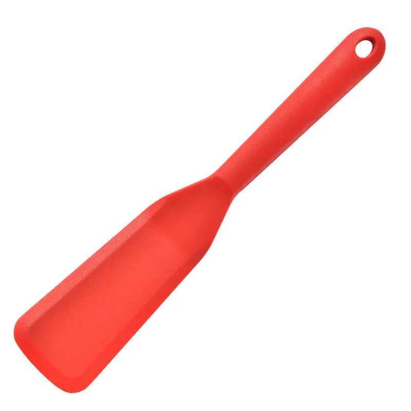 Mini spatule en silicone résistante à la chaleur, antiadhésive, pour retourner les œufs, cuire les gâteaux et griller les steaks, ustensile de cuisine 8