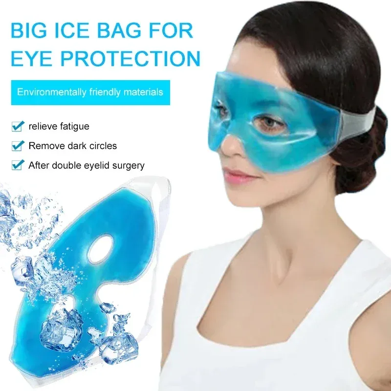 Masque oculaire en gel, présentation lifestyle
