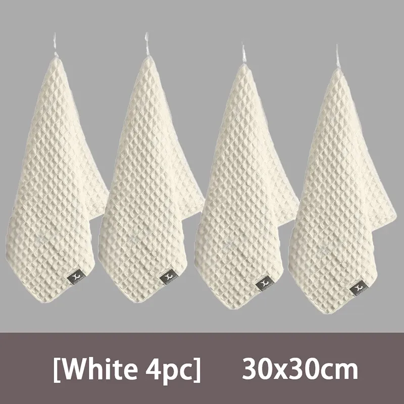 Serviettes de nettoyage en microfibre super absorbantes pour bar à café, lot de 4 10