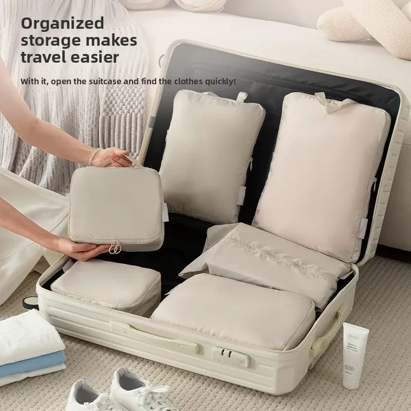 Sacs organisateurs de voyage pour vêtements, sous-vêtements et chaussures 2