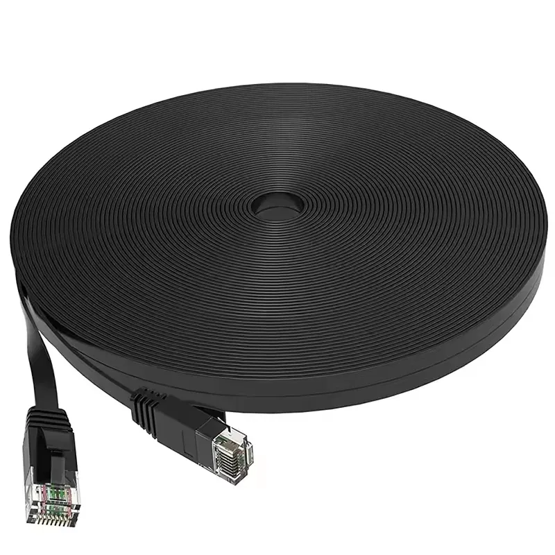 Câble Ethernet Cat 6, câble LAN haut débit pour Internet, compatible Cat6, câble réseau Gigabit 7