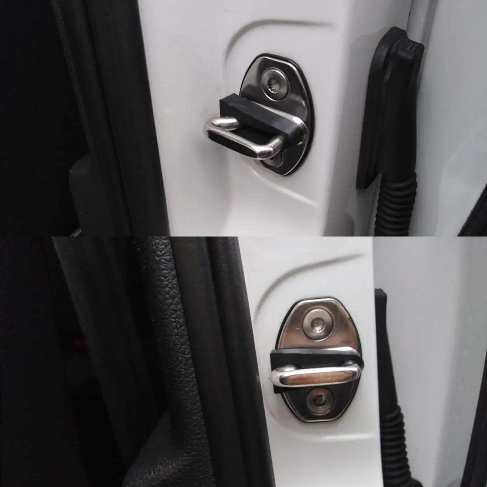 Amortisseur de porte avec joint d'étanchéité anti-bruit pour Skoda Fabia, Kodiaq, Octavia, Rapid, Superb et Yeti 3
