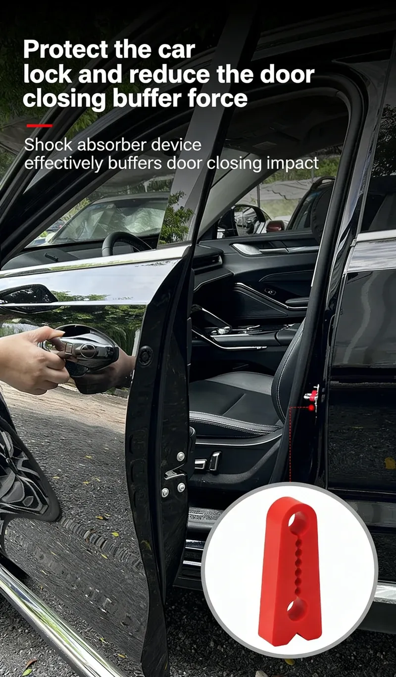 Joint d'étanchéité installé sur la porte
