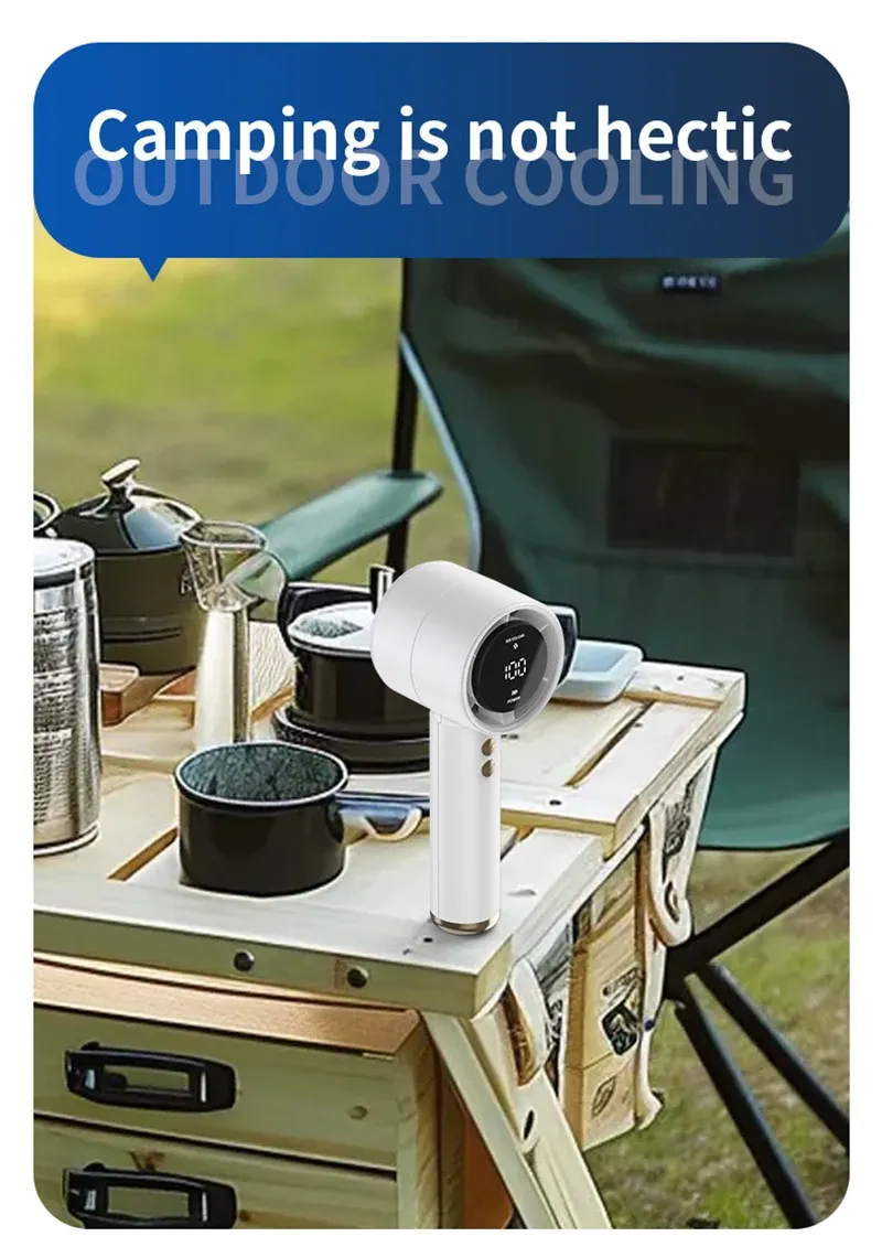 Mini ventilateur portatif USB, détail du design