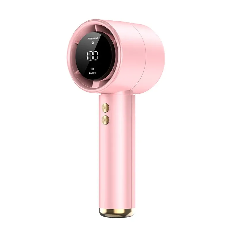 Mini ventilateur portatif rechargeable USB à charge rapide, silencieux et haute vitesse, idéal pour les voyages et le plein air 10