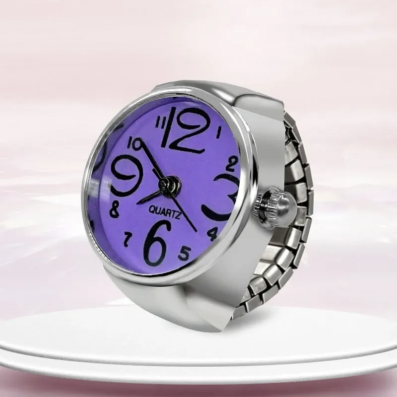 Style unisexe de la bague montre