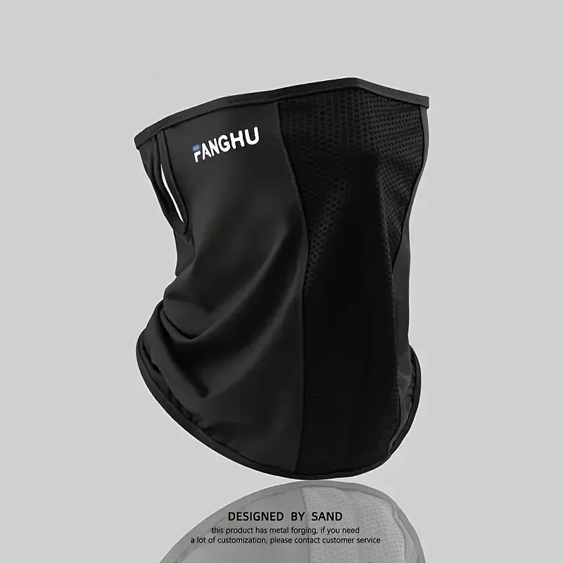 Masque de cyclisme couvre-chef bandana bandeau visage écharpe cache-cou cagoule respirant léger coupe-vent frais, randonnée en plein air, masque en soie glacée 10