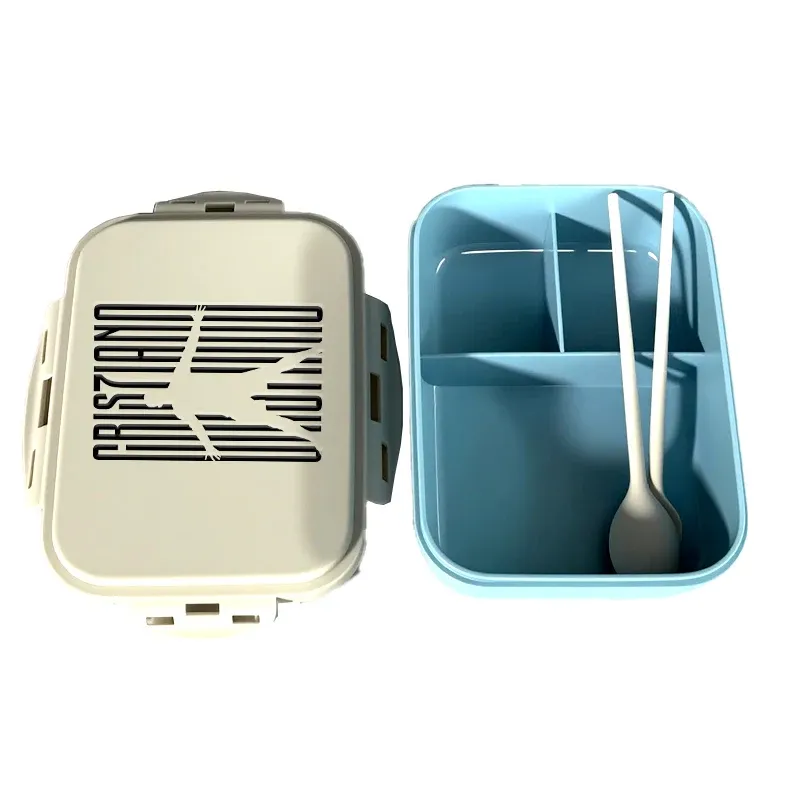 Boîte à lunch CR7 présentée de profil