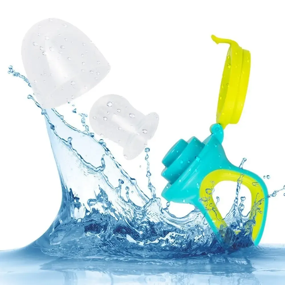 BiSantos tétine-presse en silicone pour nouveau-né, sucette d'entraînement pour bébé, cuillère doseuse pour céréales de riz pour bébé, mangeoire pour compléments alimentaires 5
