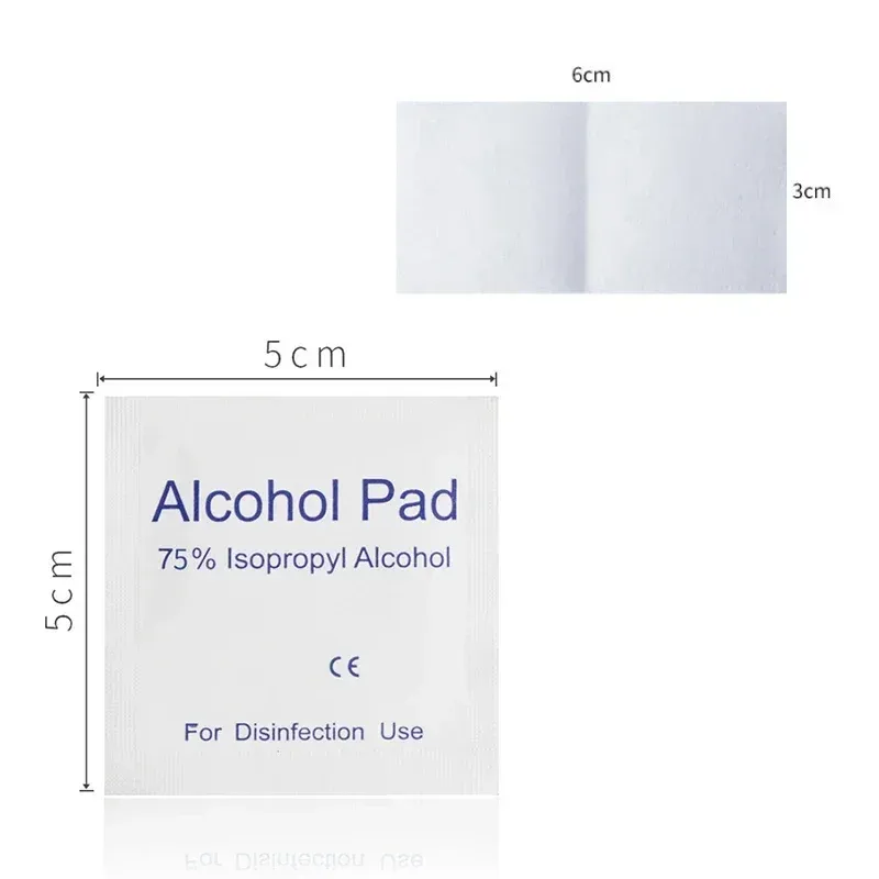 Tampons de coton imbibés d'alcool jetables, lot de 500 - Nettoyage de détails automobiles et d'écrans 6