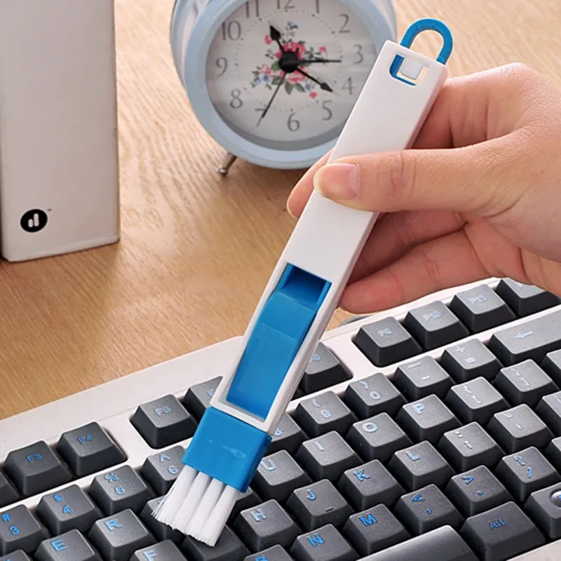 Brosse anti-poussière pour clavier d'ordinateur et rainures de fenêtre 5