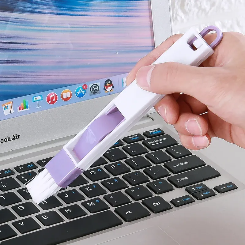 Brosse anti-poussière pour clavier d'ordinateur et rainures de fenêtre 6