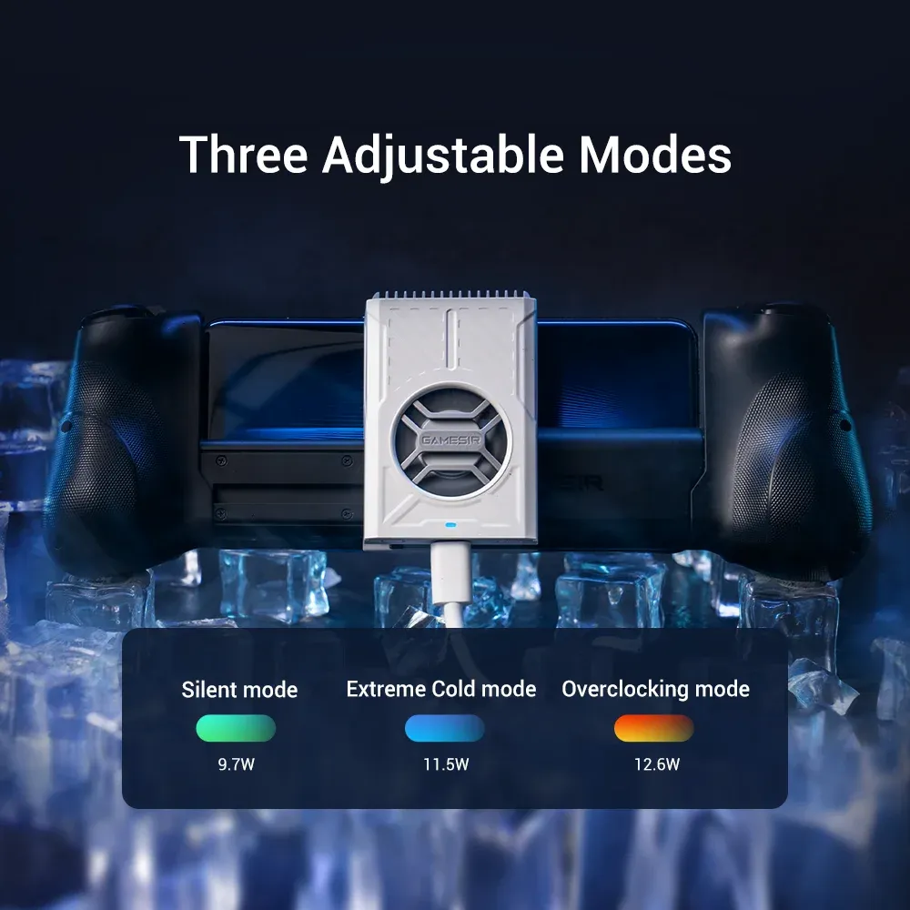 Manettes de jeu Bluetooth GameSir X5 Lite et X5s avec refroidisseur thermoélectrique FX5 Lite pour téléphone portable 6