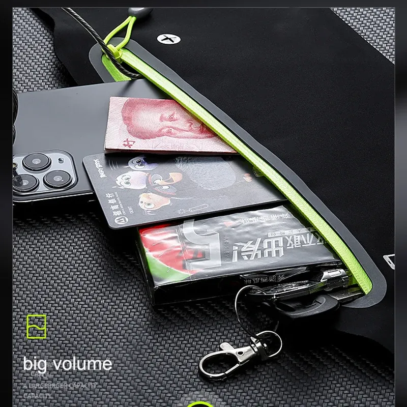Grand volume du sac banane de course
