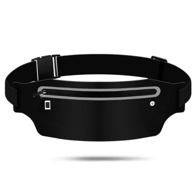 Sac banane de course avec ceinture réglable pour femmes et hommes, pochette étanche pour téléphone 9