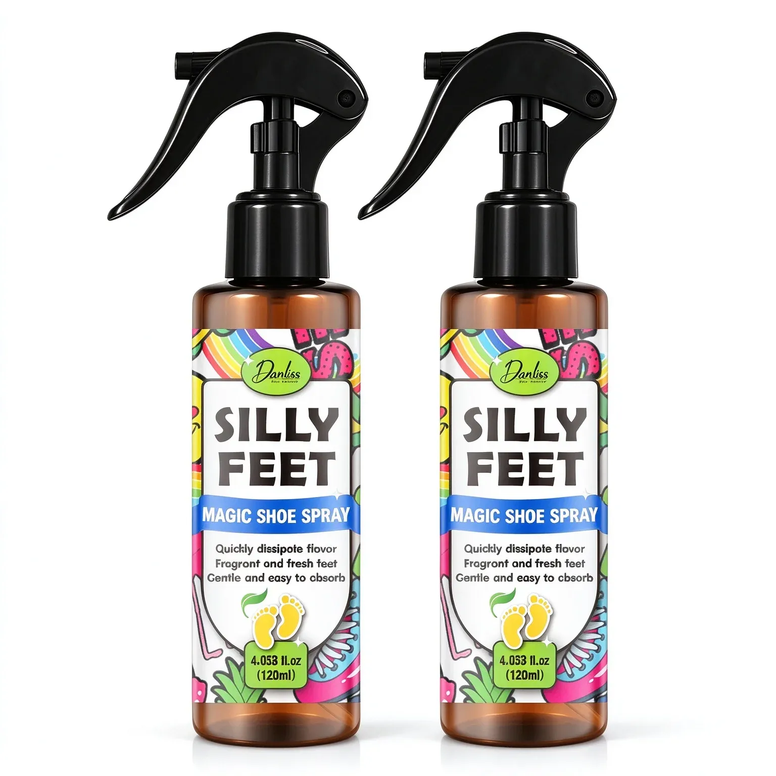 Spray désodorisant pour pieds et chaussures à action rapide aux huiles naturelles 7