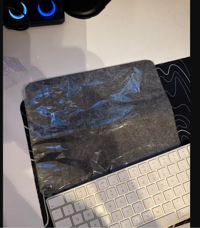 Tapis de souris en feutre de laine, accessoire de jeu grand format, sous-main de bureau pour clavier et écriture, protection de bureau pour ordinateur, idéal pour le télétravail 4