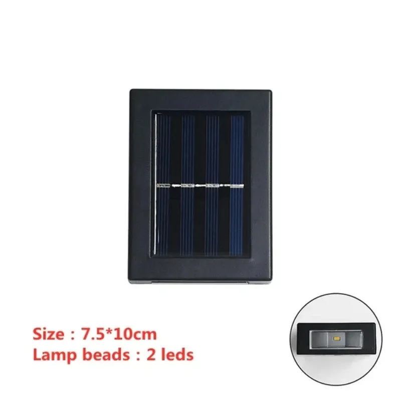 Applique murale solaire LED à détecteur de mouvement, étanche, pour extérieur et jardin 7