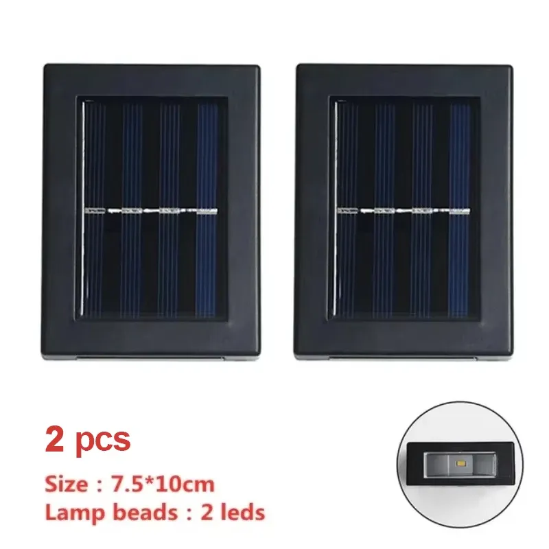 Applique murale solaire LED à détecteur de mouvement, étanche, pour extérieur et jardin 11