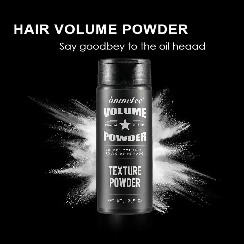Poudre volumisante pour cheveux, démonstration