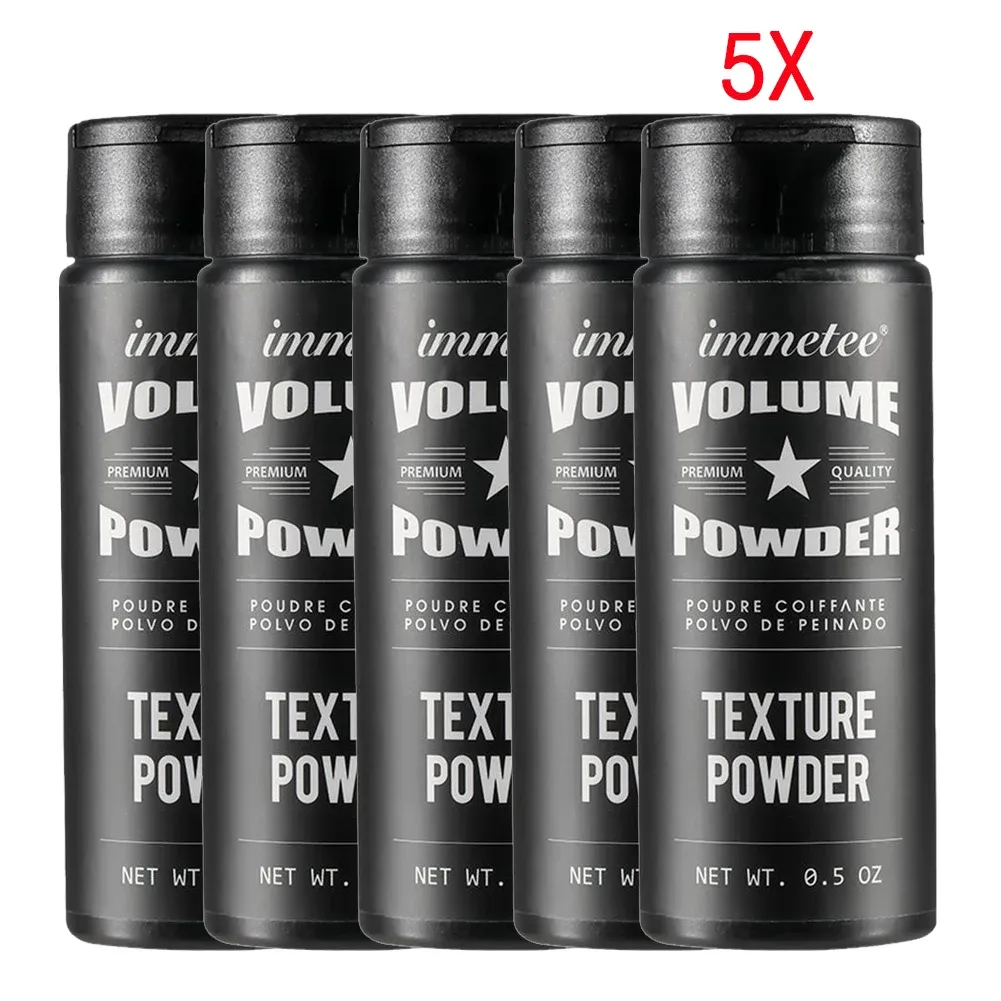 Poudre volumisante pour cheveux, texturisant longue durée pour coiffures et soins capillaires, lot de 5 9