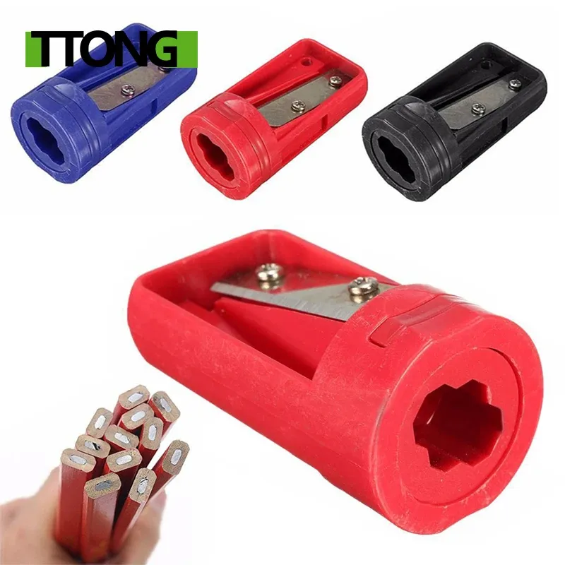 Taille-crayon de charpentier pour menuiserie, affûteur rasoir à lame étroite pour outils à main 2