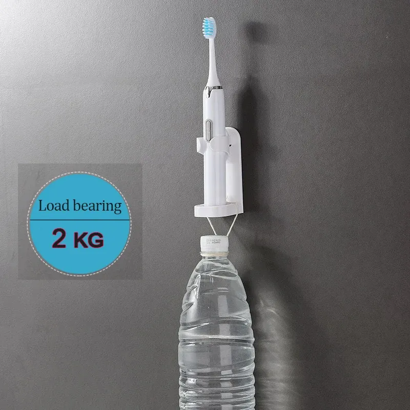 Porte-brosse à dents électrique mural sans perçage pour salle de bain 2
