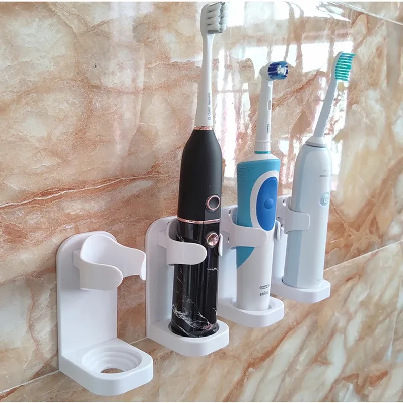 Porte-brosse à dents électrique mural sans perçage pour salle de bain 6