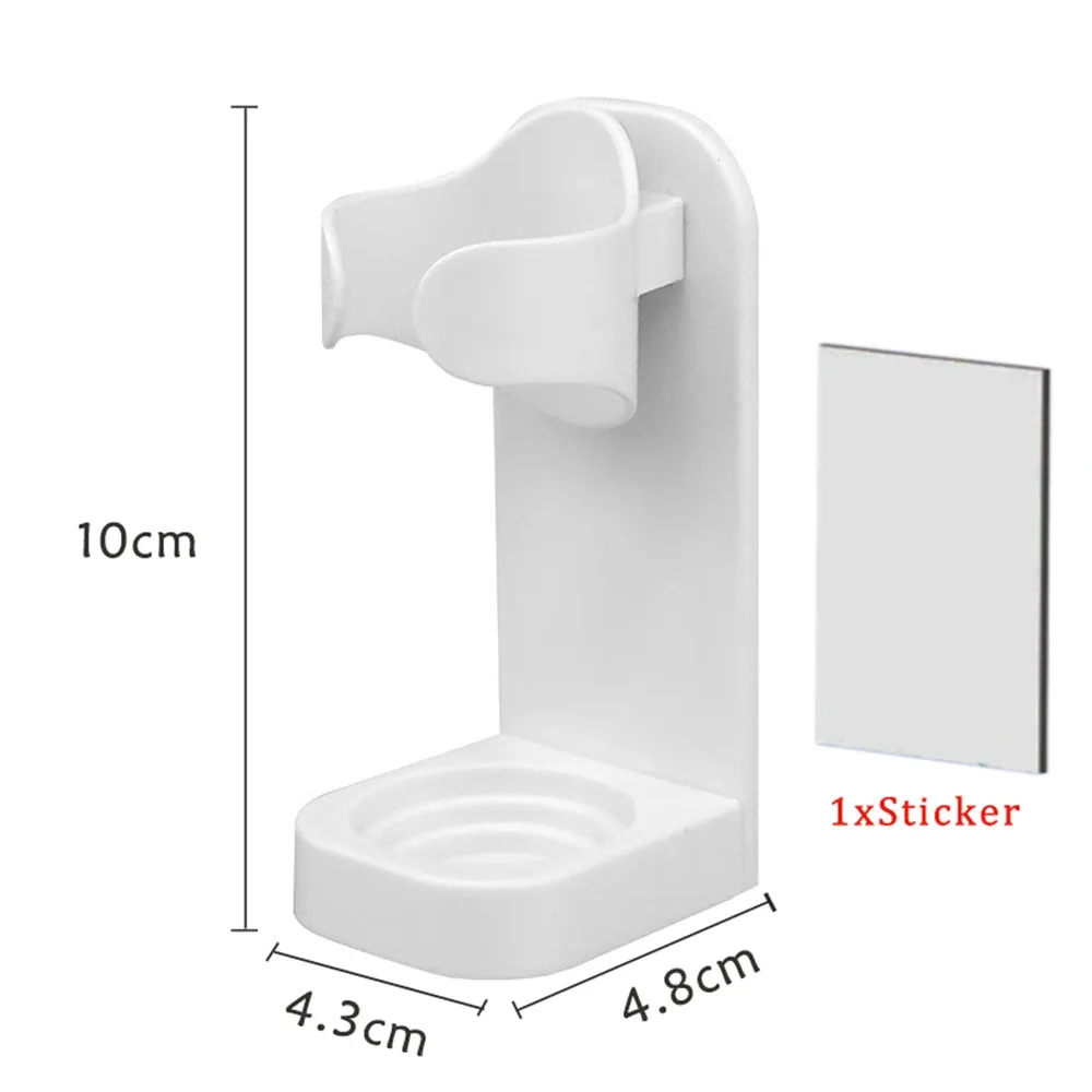 Porte-brosse à dents électrique mural sans perçage pour salle de bain 7