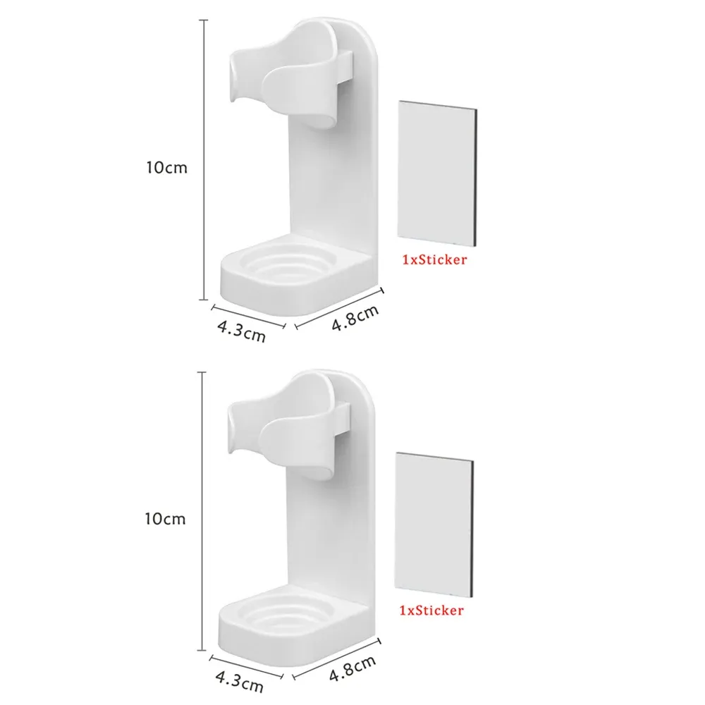 Porte-brosse à dents électrique mural sans perçage pour salle de bain 8