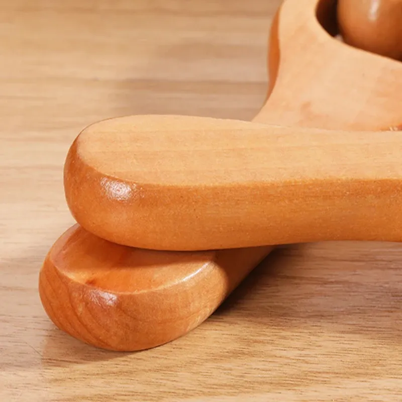 Masseur à rouleaux en bois pour le corps