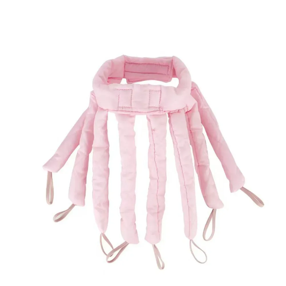 Bigoudis sans chaleur souples et amovibles pour la nuit, outils de coiffure DIY, bandeau de bouclage doux pour filles 8