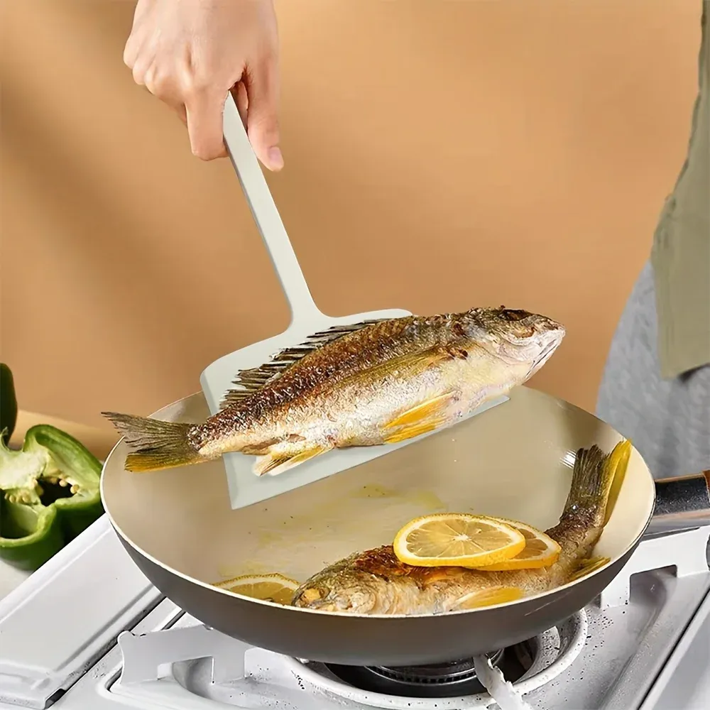 Spatule en silicone en situation de cuisine