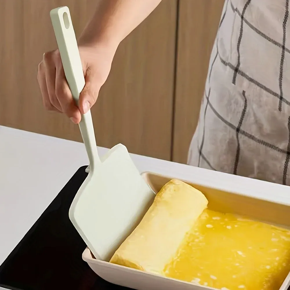 Spatule en Silicone de Qualité Alimentaire pour Tamagoyaki, Antiadhésive, Idéale pour Pizza et Steak 7