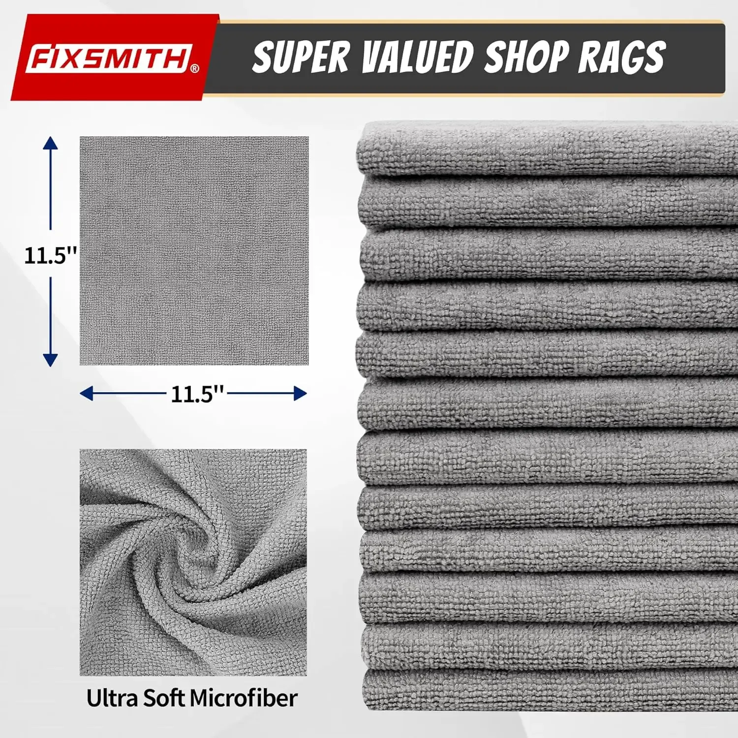 Chiffons en microfibre en utilisation
